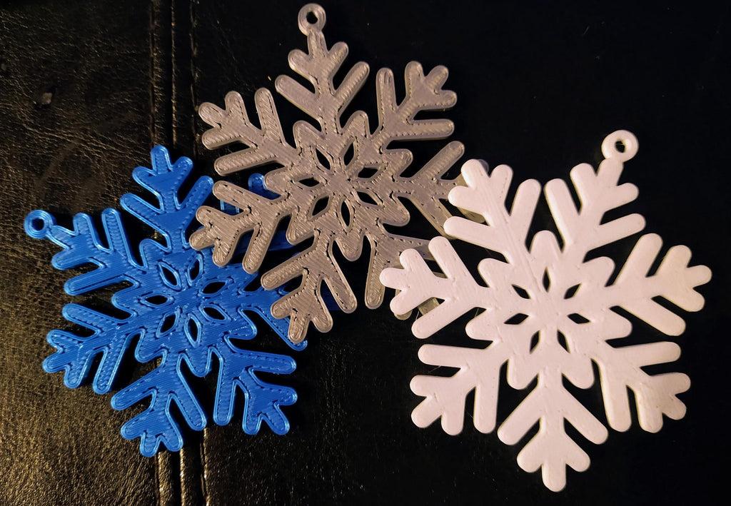 Snowflake Ornaments 18 Piece Set
