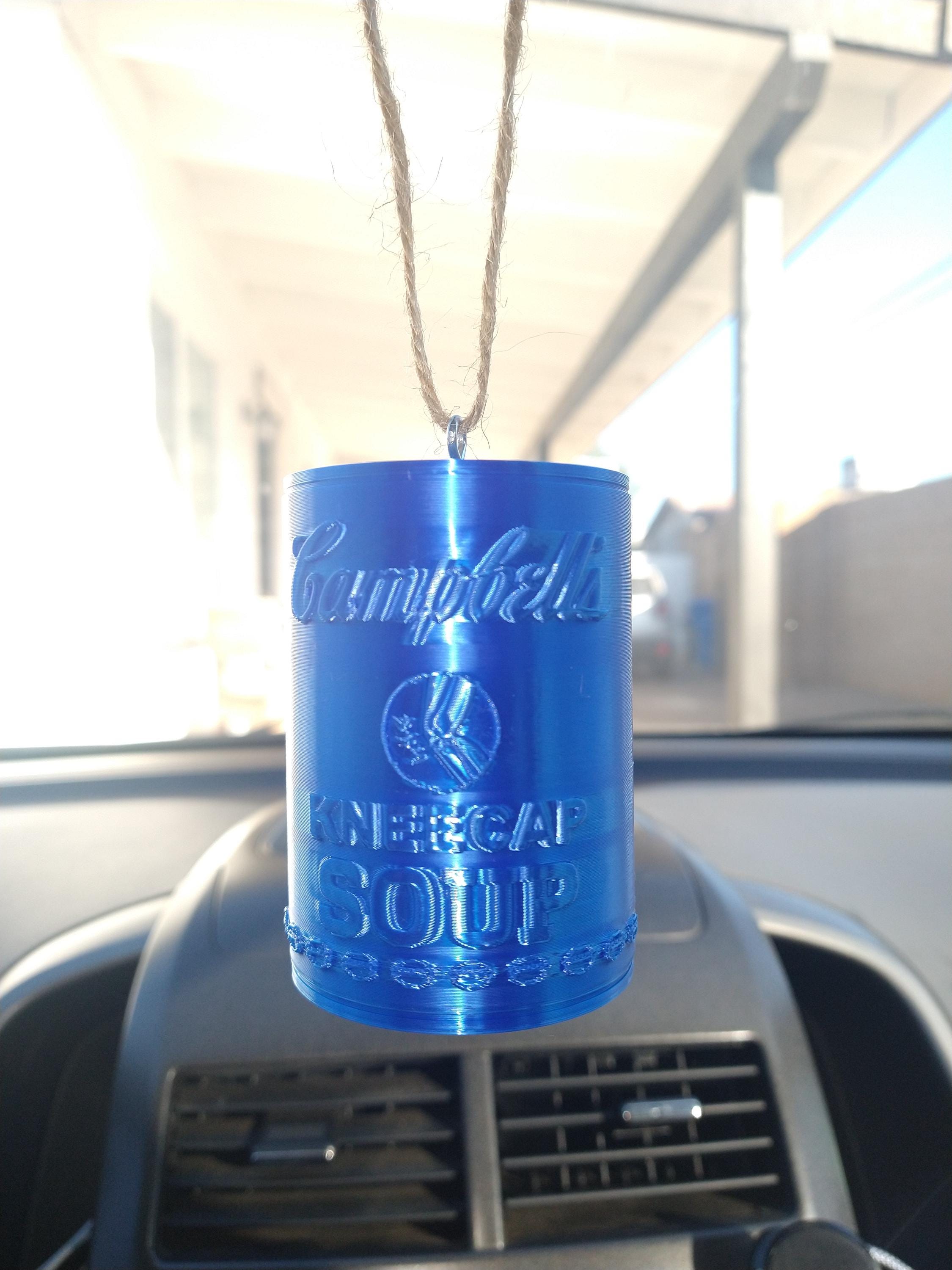 Detroit Lions Kneecap Soup Can Ornament