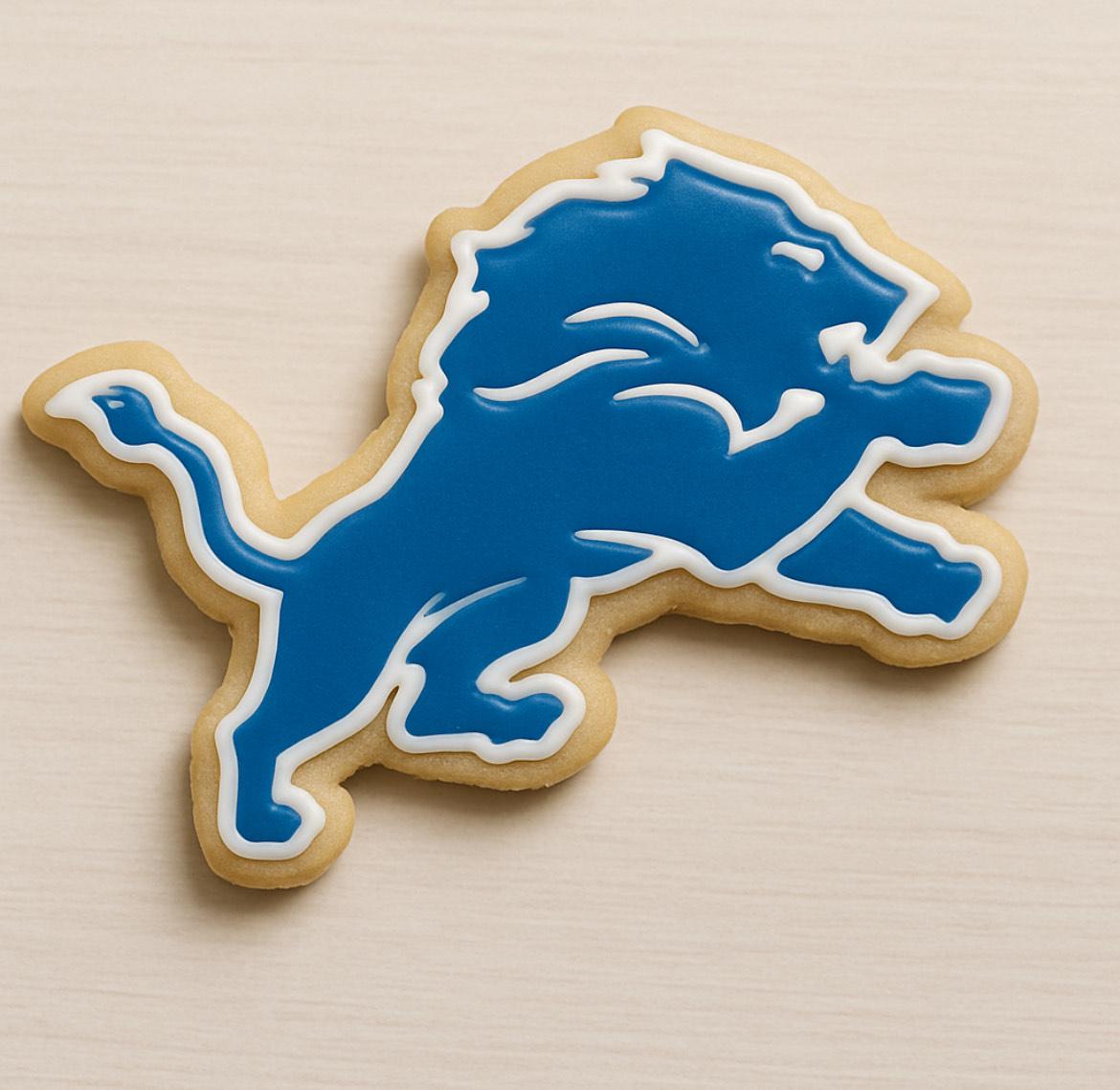 Detroit Lions Cookie Cutters