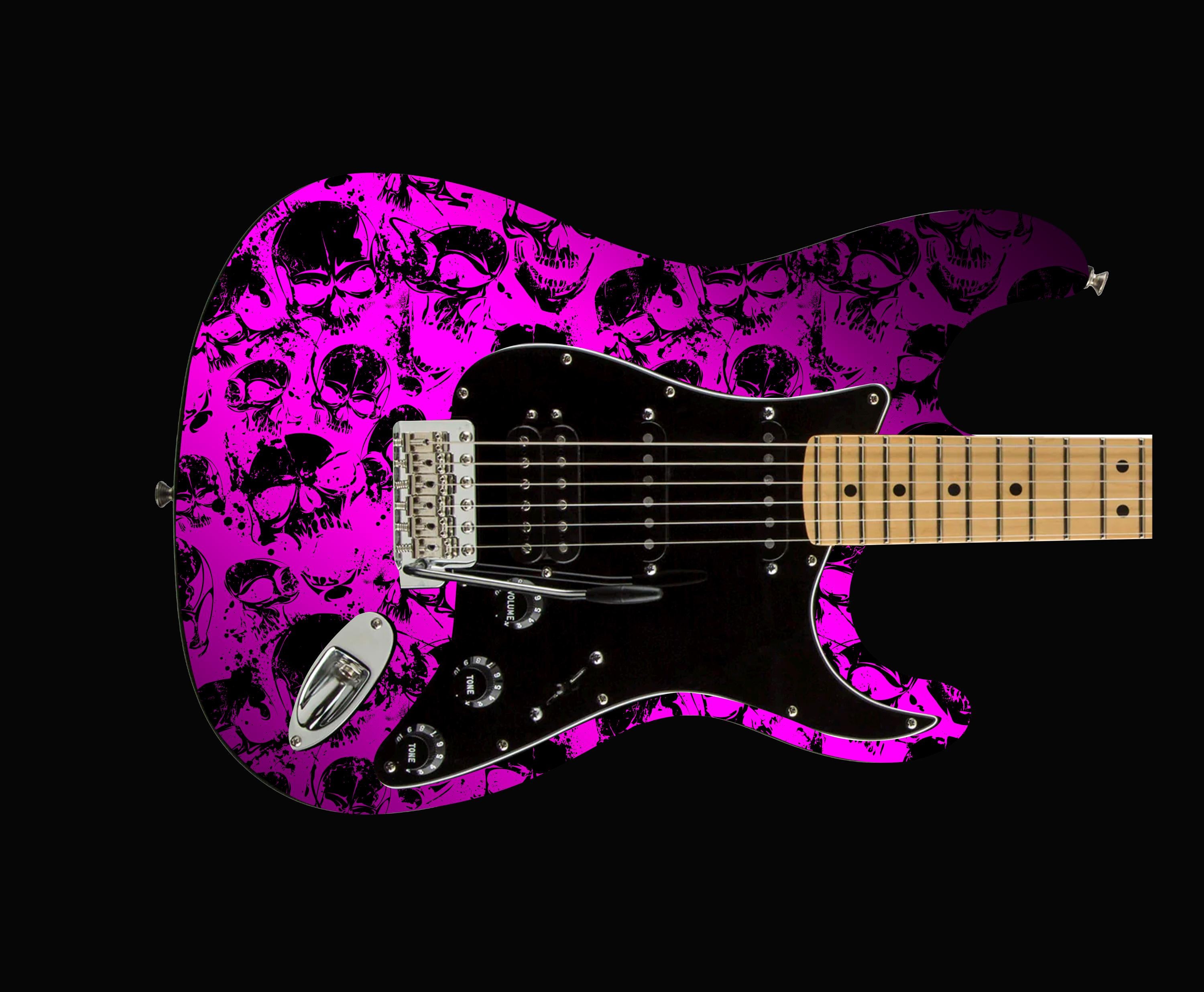 Custom Guitar Skin Wraps (3M Vinyl & Laminate)