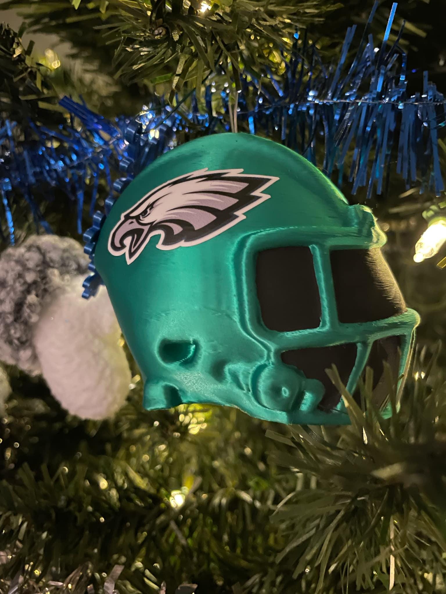 Personalized Football Helmet Ornament