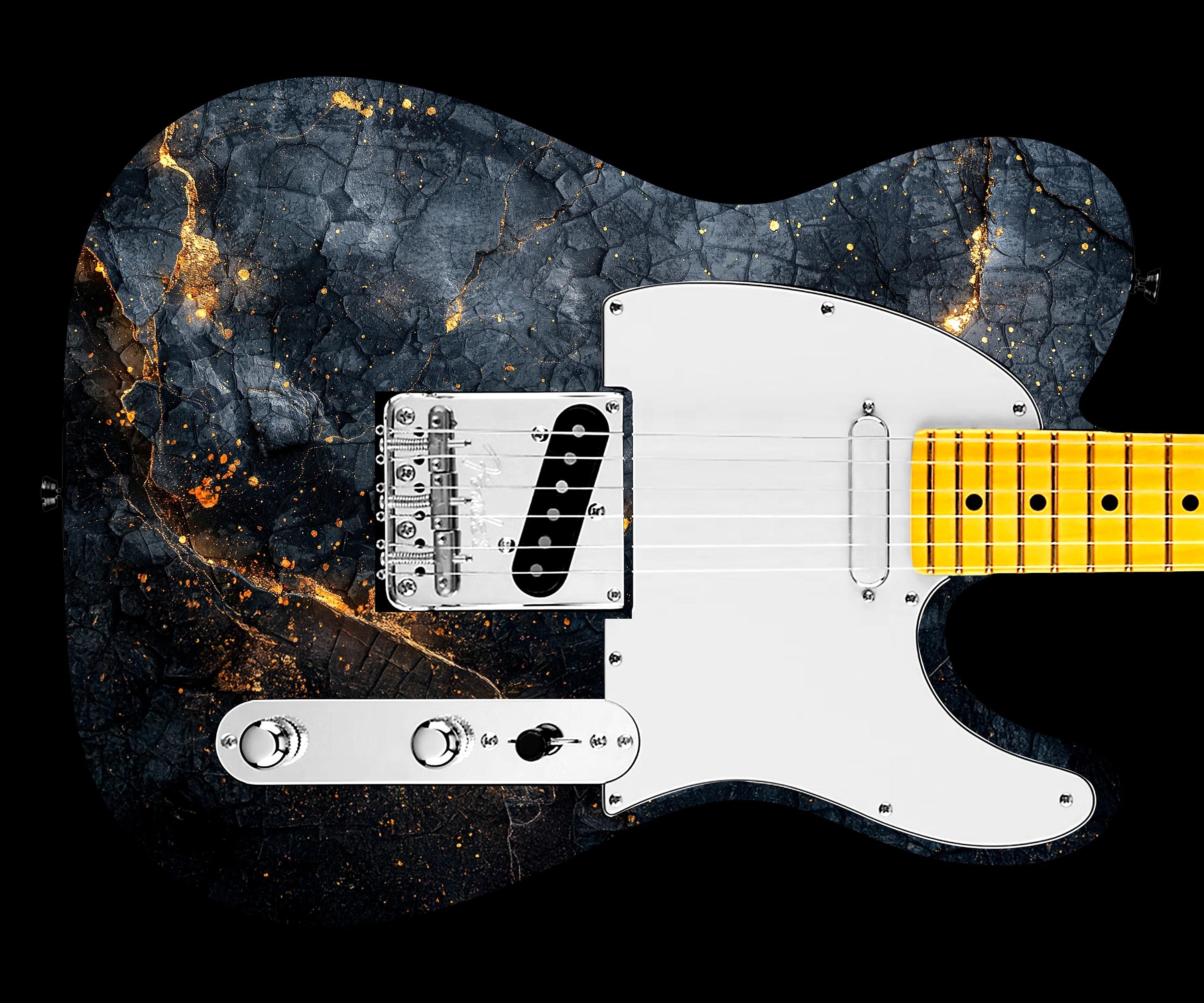 Custom Guitar Skin Wraps (3M Vinyl & Laminate)