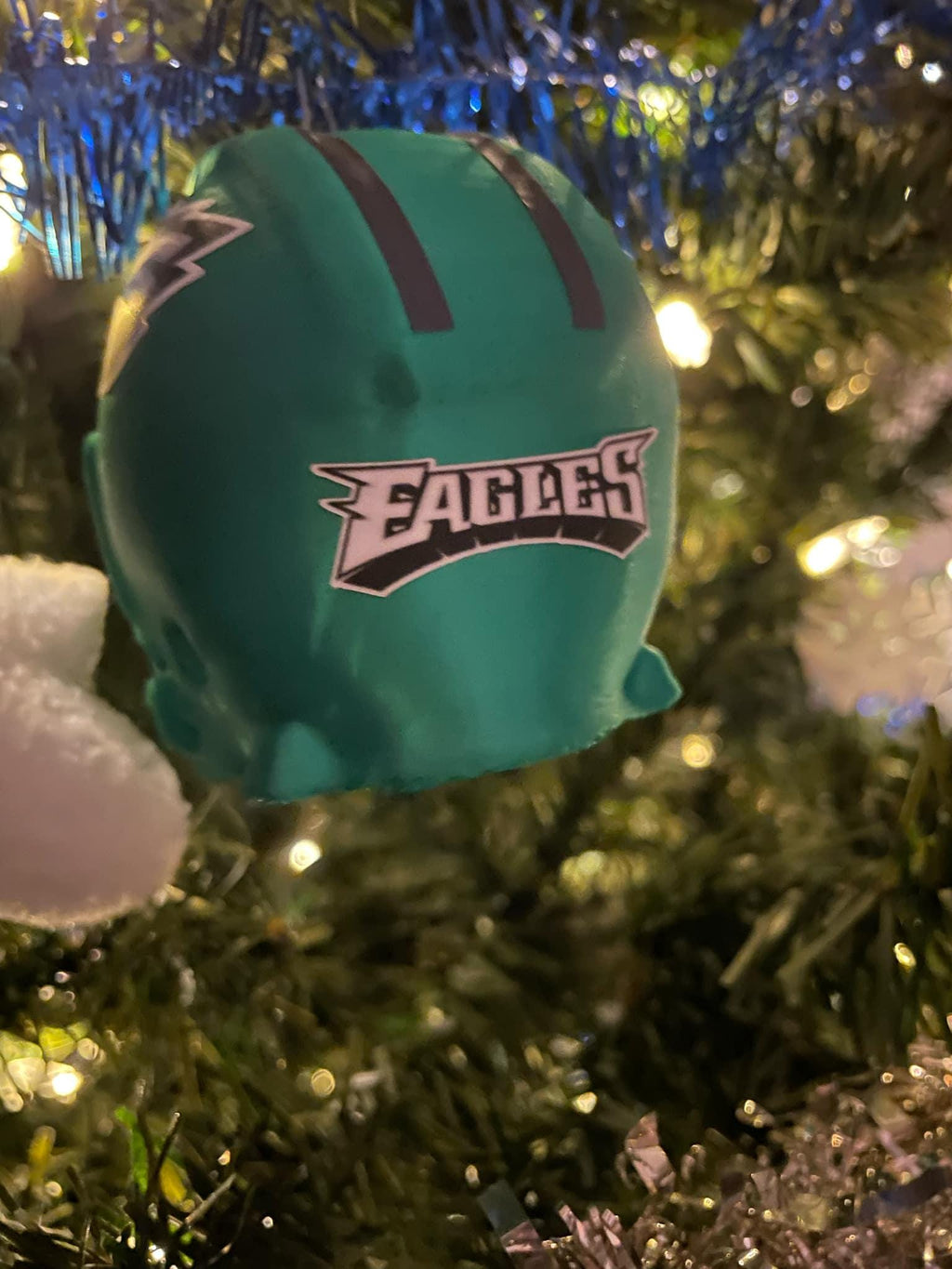 Personalized Football Helmet Ornament