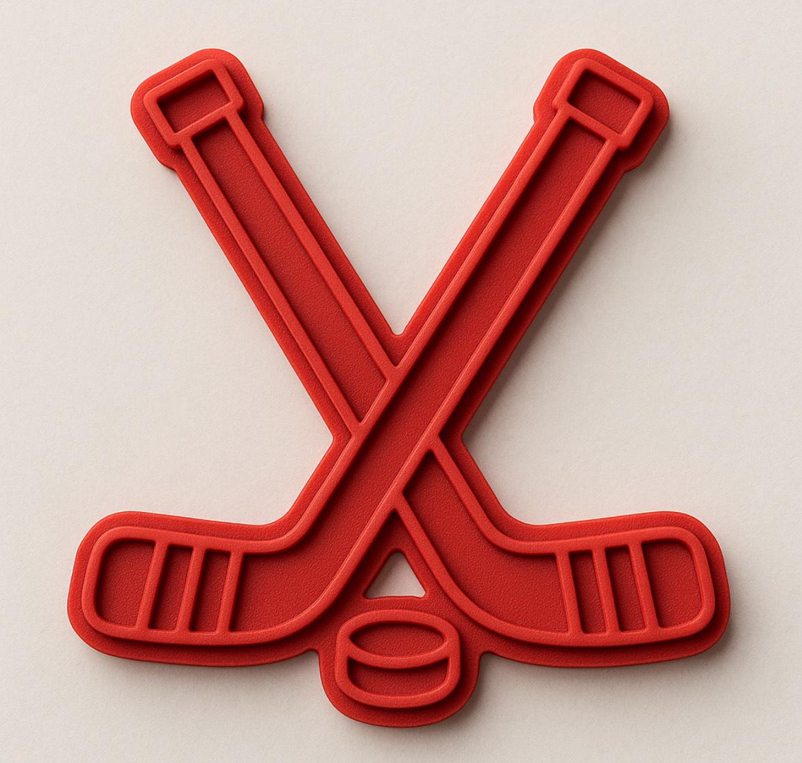 Detroit Redwings Cookie Cutters