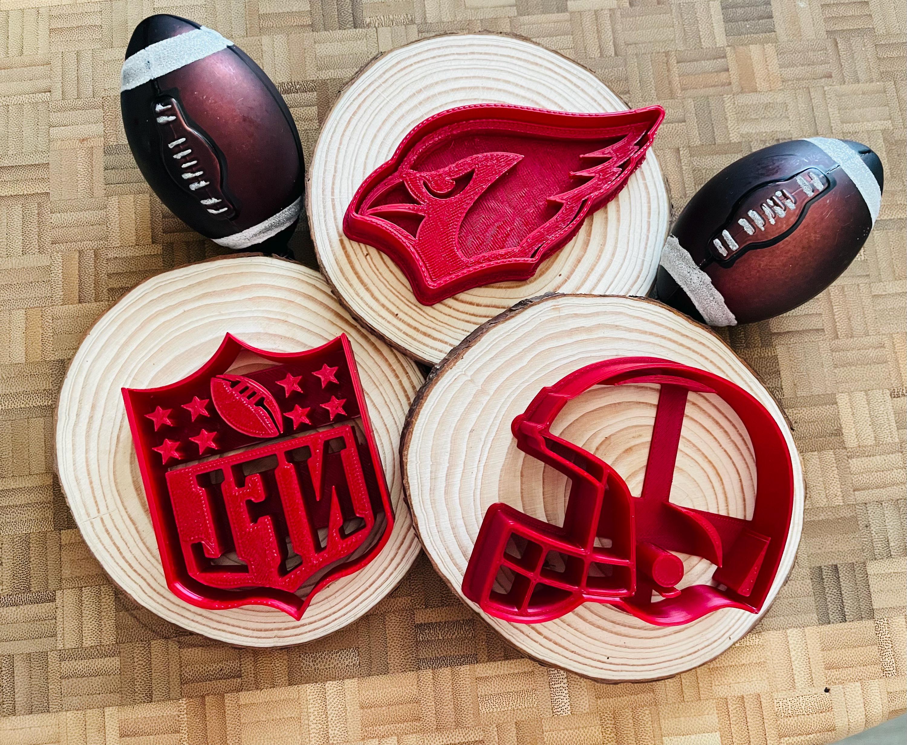 NFL Team Cookie Cutters