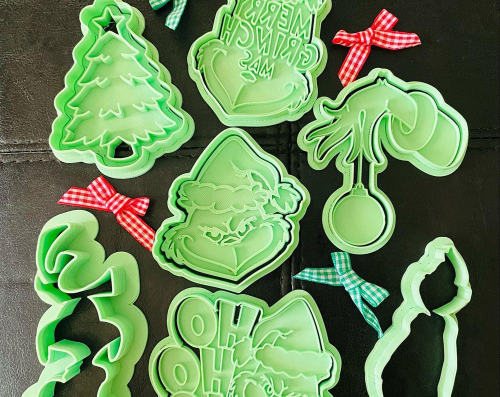 Grinch Cookies Cutters